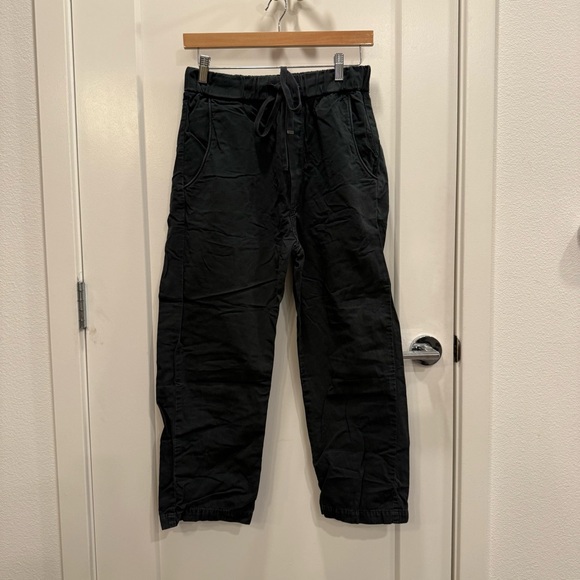 Citizens Of Humanity Black Joggers with Adjustable Waistband - Picture 1 of 7